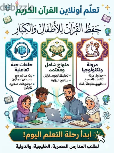 تحفيظ قرءان كريم اونلاين