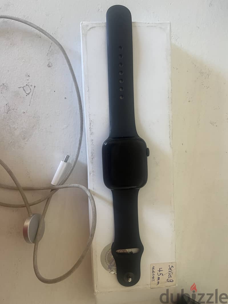 Series 9 midnight apple watch battery 100% 1