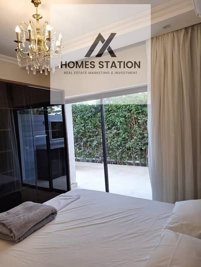 Fully furnished apartment for rent in Lake View Residence | 125m + 85m garden