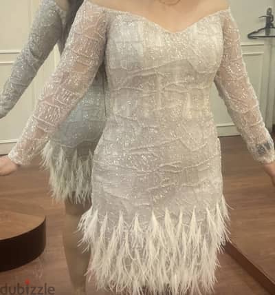 Engagement dress , fabric from salem
