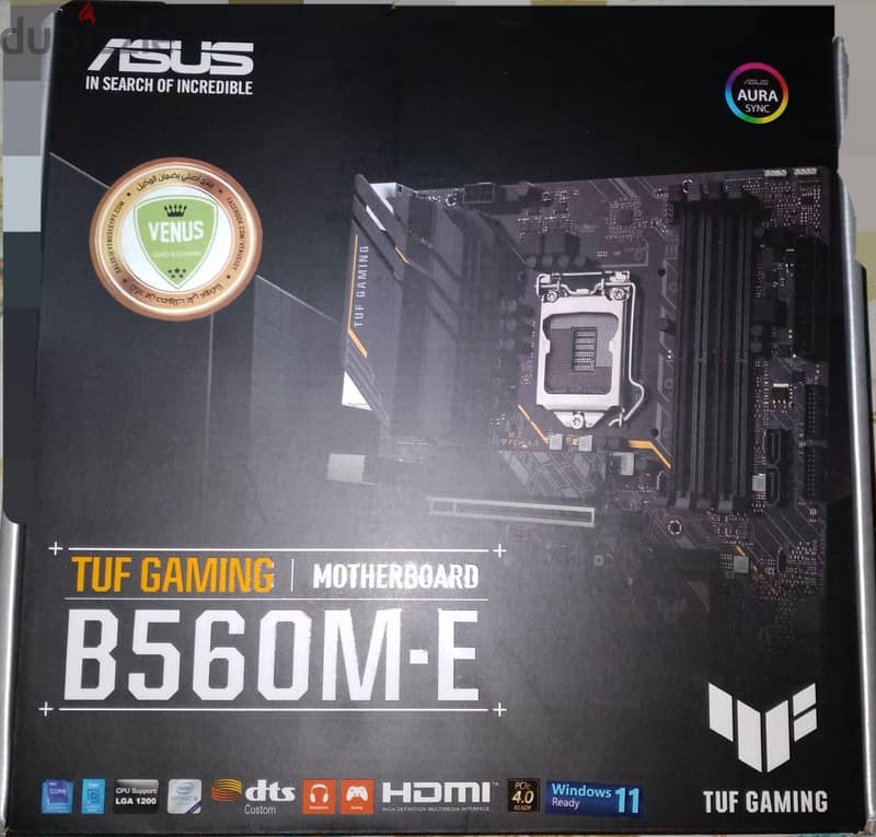 ASUS TUF GAMING B560M-E INTEL 4