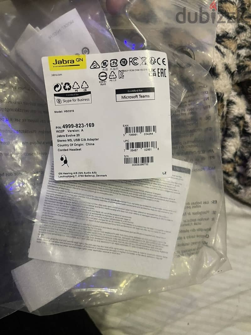 W22P Version: A Jabra Evolve 20 Stereo MS, USB C/A Adapter 2