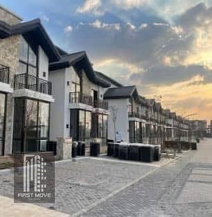 View and receive a twin house in Fifth Settlement, opposite Mountain View iCity, with a 40% discount and a distinctive open view in a fully serviced c
