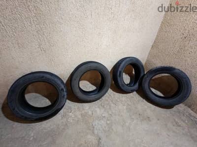 ٤ كوتشات مقاس 185/65/r15 مستعمل ب3000 جنيه