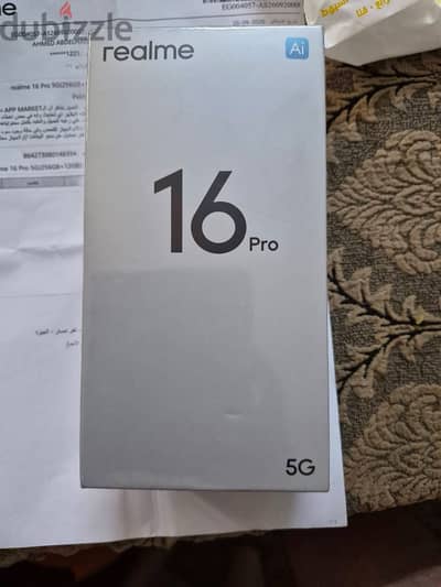realme 16 pro Gold (New) - ريلمي 16 برو جديد لون ذهبي