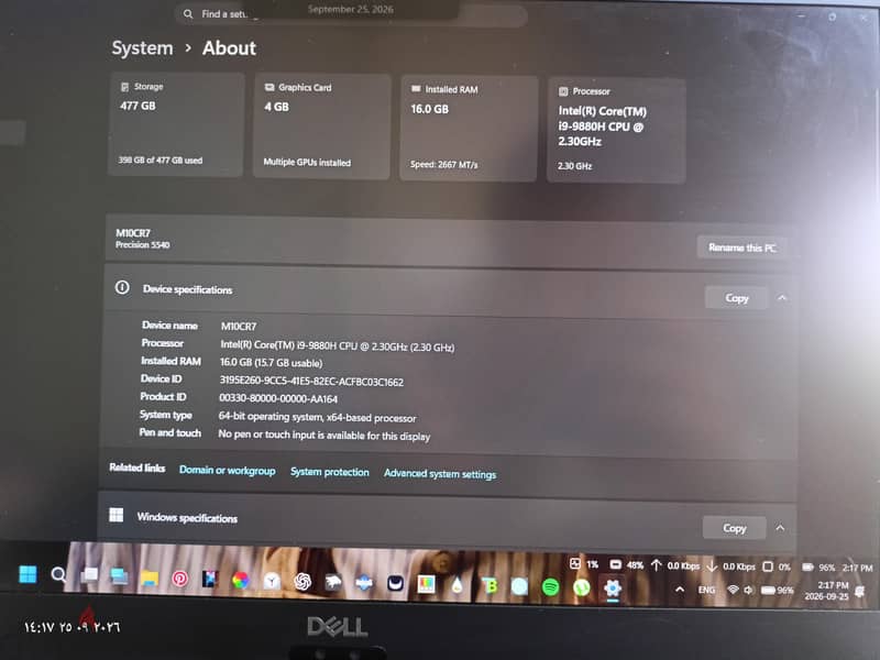 dell preeision 5540 2