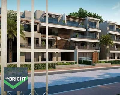 Below Market Price with Wide Garden View Apartment for Sale Immediate Delivery with Terraces in Capital Gardens Mostakbal City