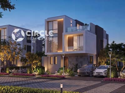 ايكون فيلا للبيع بخصم كاش بالقرب من الAUC للبيع في الباتيو تاون ساید EL PATIO TOWNSIDE By La Vista القاهرة الجديدة علي محور جمال عبدالناصر