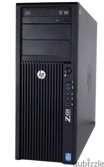 جهاز Z420 بالهاردات والرام مع كارت شاشه RX 580 8GB