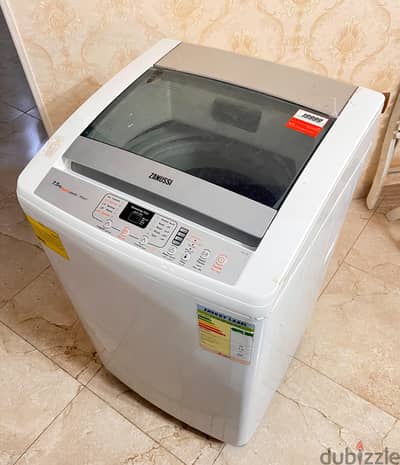 غسالة زانوسي 7.5 كيلو فوق اوتوماتيك