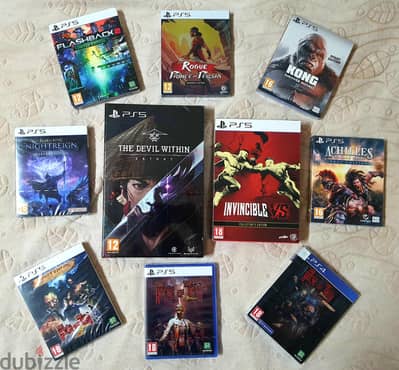 العاب بلايستيشن للبيع جديده و مستعمله ps4 ps5