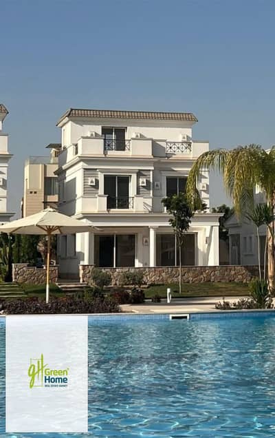 Ready for immediate occupancy   I Villa Garden Corner   For Sale In Mountain View 1.1 New Cairo