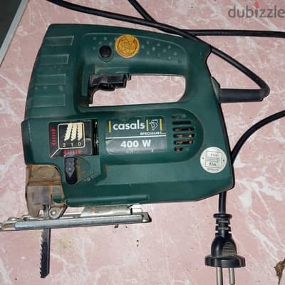 منشار يدوي كهربائي 230 ڤولت  400 وات  60MM مركة CASALS