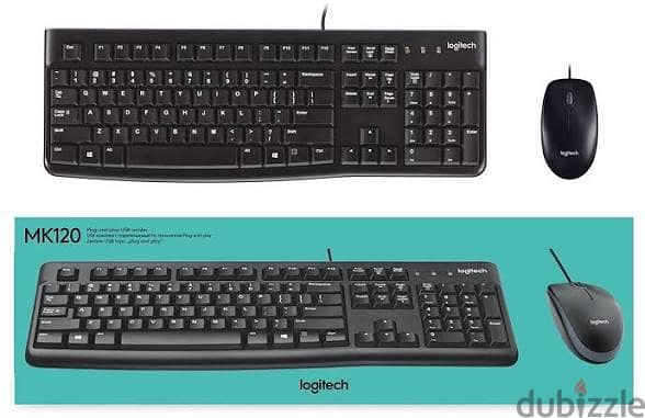 Logitech keyboard and mouse combo (MK120) 2