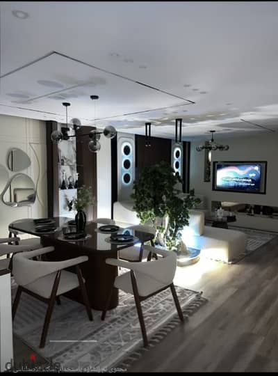 260 SQM Fully Furnished Apartment for Sale with Appliances on Mohy El Din Abu El Ezz Street in Dokki, Ultra Super Lux