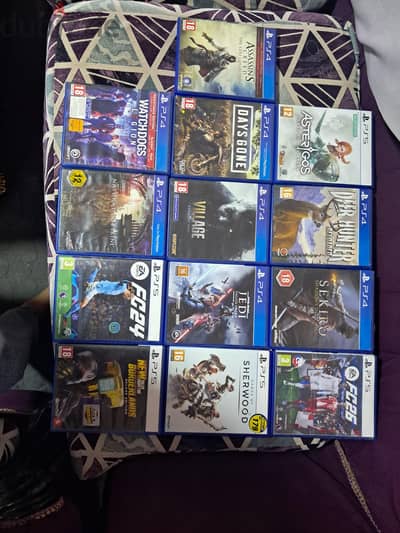 Ps4&ps5 games