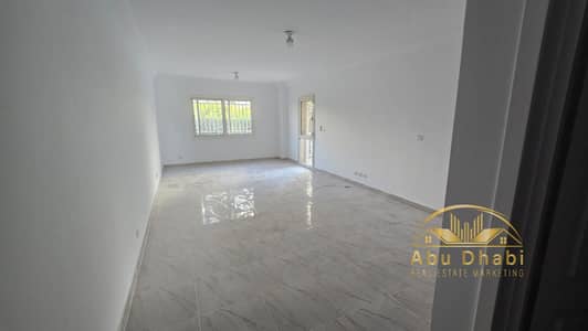 136 sqm ground-floor apartment with an 80 sqm garden for sale in Madinaty (B10); located opposite "The Spine" and just one minute away from amenities