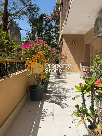  فرصة مميزة للإيجار في قلب سرايات المعادي،    Prime Ground Floor Apartment for Rent in the Heart of Sarayat El Maad
