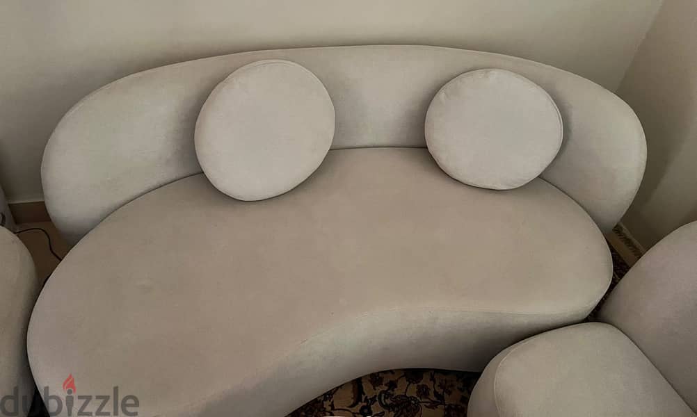 4 chair sets and sofa 1