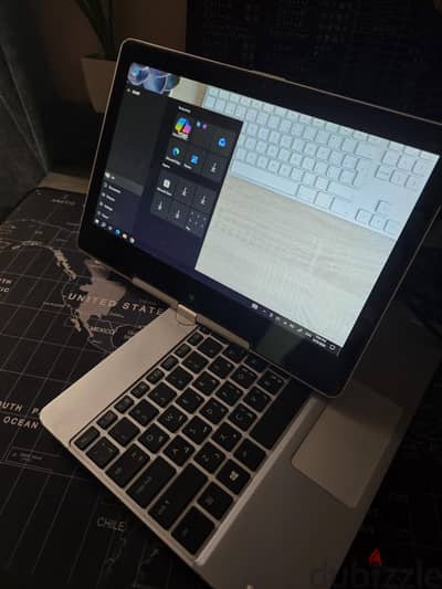 Hp Elitebook اعلي فئة بتلف 360درجة بشاشة تاتش سكرين.  لاب توب وتابلت