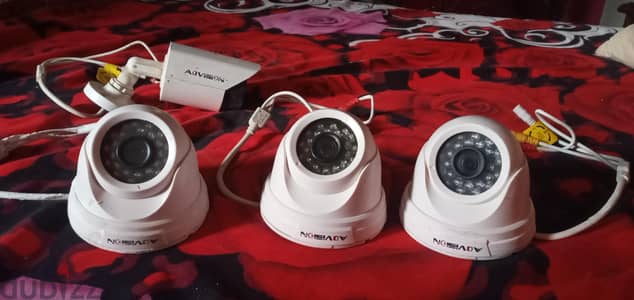 طقم كاميرات مراقبة داخلى و خارجى مستورد