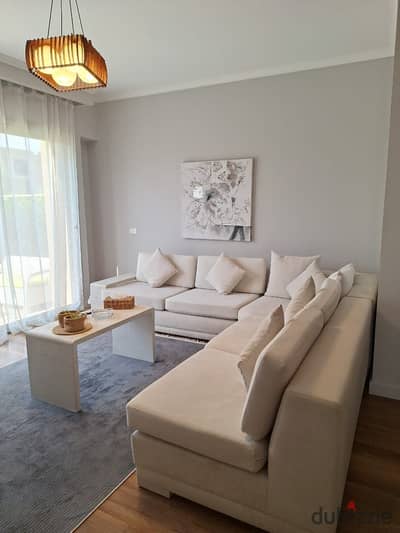 For Rent | Fully Furnished Garden Studio in Village Gate, New Cairo