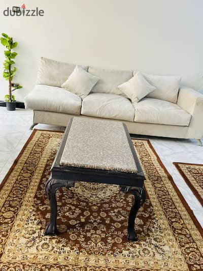 Furnished apartment for rent, Corniche Al-Maadi, Tora, Al-Ikhaa Towers, second row from the Nile. It consists of three bedrooms, a reception, two bathrooms, and an air-conditioned kitchen with Wi-Fi, seventh floor, elevator.