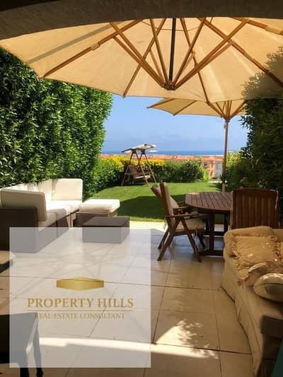 VIP chalet for sale ground floor with a large discount from its price with a clear view of the sea
