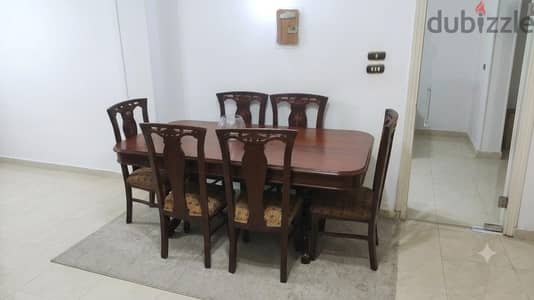 سفره ست كراسي 200*90وبوفيه