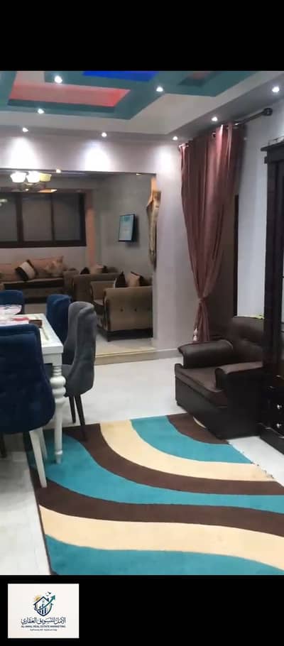 Furnished apartment for rent, Hadaeq Al-Maadi, very close to the metro and Street 9, and all services and transportation