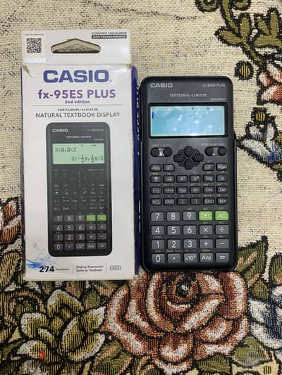 اله حاسبه كاسيو fx95esاصلي بحاله ممتازه