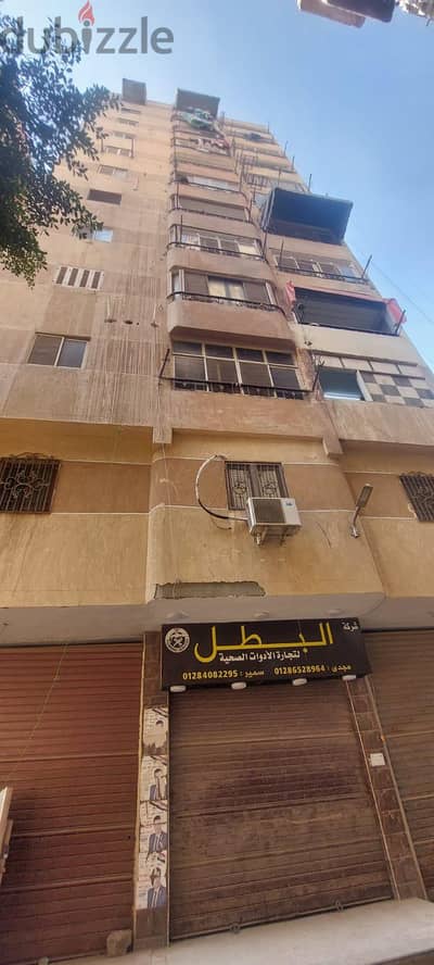 شقة للبيع شبرا الخيمة الدور الثالث مرخصة قريب من مدرسة الشيماء