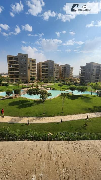 Lowest price apartment with garden 200 m  3bedrooms ready to move view landscape , lake   in the square ahly subbour fifth settlement