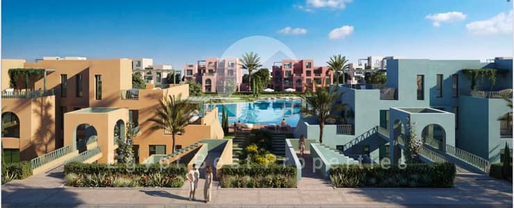 OWN YOUR FULLY FINISHED CHALET FIRST ROW LAGOON VIEW WITH ORASCOM RED SEA