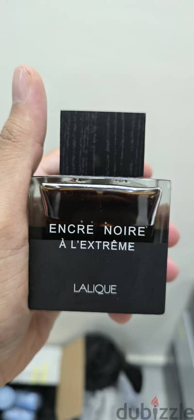 Lalique Encre Noire À L'Extrême EDP 100ml — Tested Only, Boxed