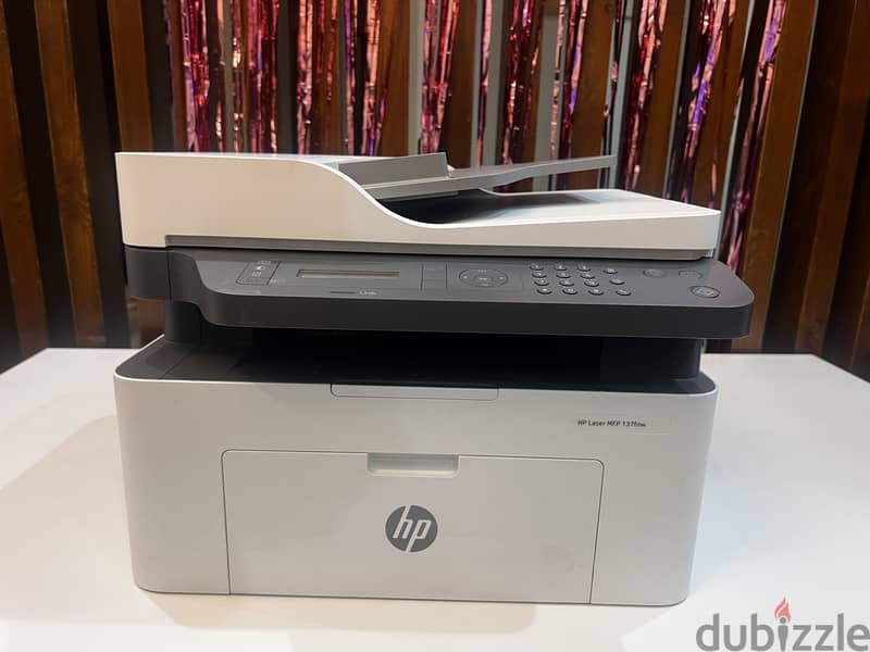 HP Laser MFP 137fnw بالضمان بتاعها 5