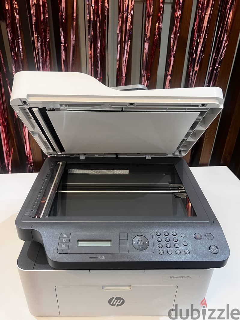 HP Laser MFP 137fnw بالضمان بتاعها 6