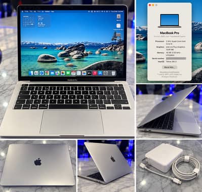 MacBook Pro 13-inch 2020 | Core i5 | 16GB RAM | 4 Thunderbolt Ports