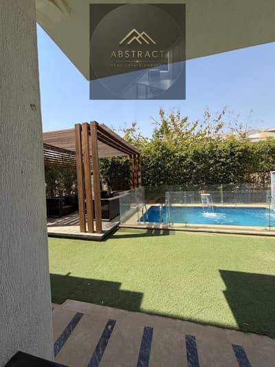 Villa + Private Pool for Sale in a Prime Location Corner with a View of Landscaped Gardens Fully Finished in New Cairo near Mountain View