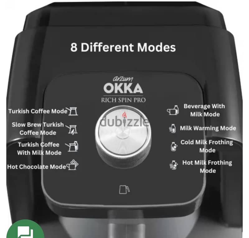 Okka rich spin pro turkish coffee machine 2