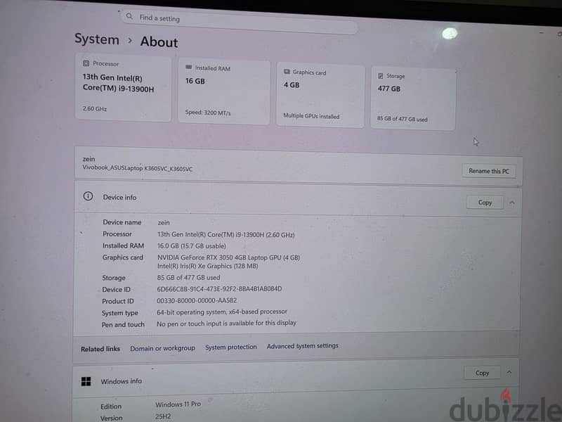 Asus vivobook 16x oled 4