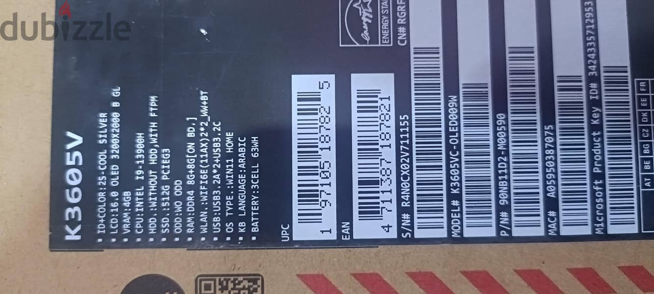 Asus vivobook 16x oled 7