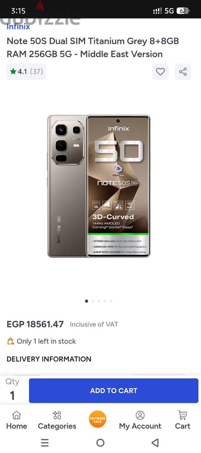Infinix Note 50