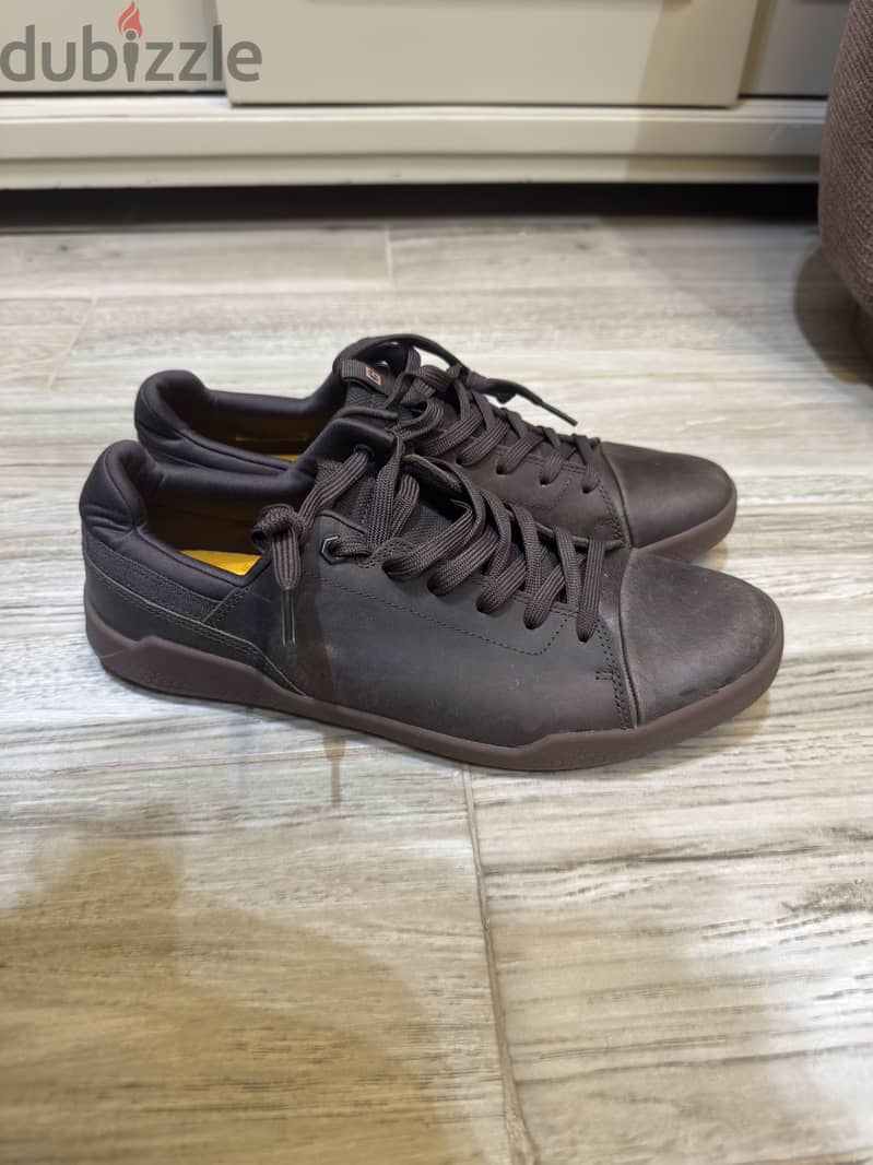 Brown Cat sneakers 1
