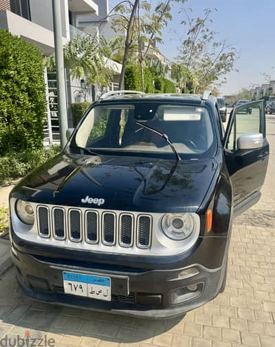 جيب رينيجيد 2016 الفئة الثالثة هاي لاين عداد 131 ك / Jeep Renegade2016