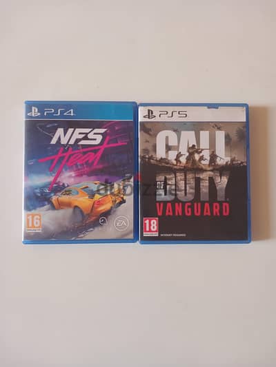 ps 4 5 games used like new