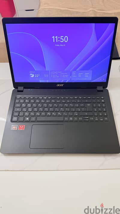 لابتوب Acer Aspire 3 رايزن 3 هارد SSD بحالة الزيرو للمذاكرة و الشغل