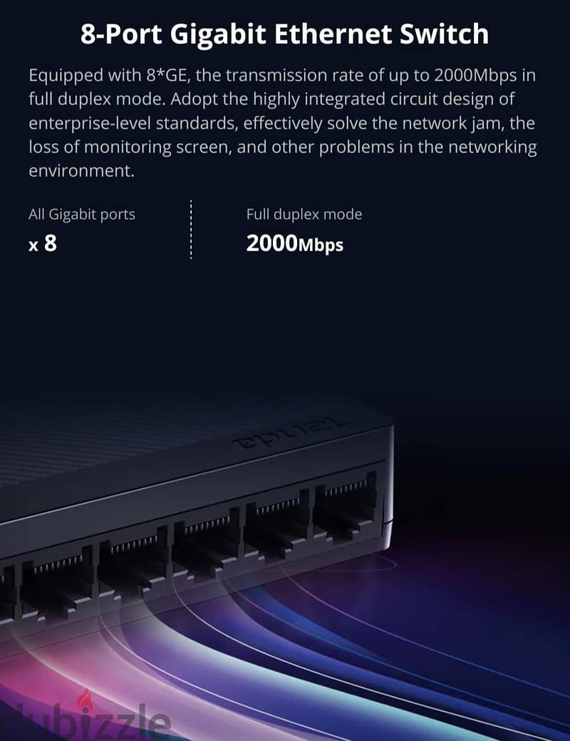 8-Port Gigabit Ethernet Switch 1