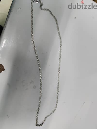 سلسله فضه رجالي عيار 952 وزن 12جرام