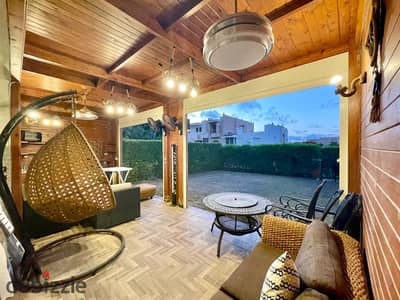#شاليه_أرضي_بحديقة_للبيع  مارينا 4 – الساحل الشمالي  Luxury Living | Prime Location  نموذج الدورين (Ground Floor – Two-Level Model)  3 غرف نوم